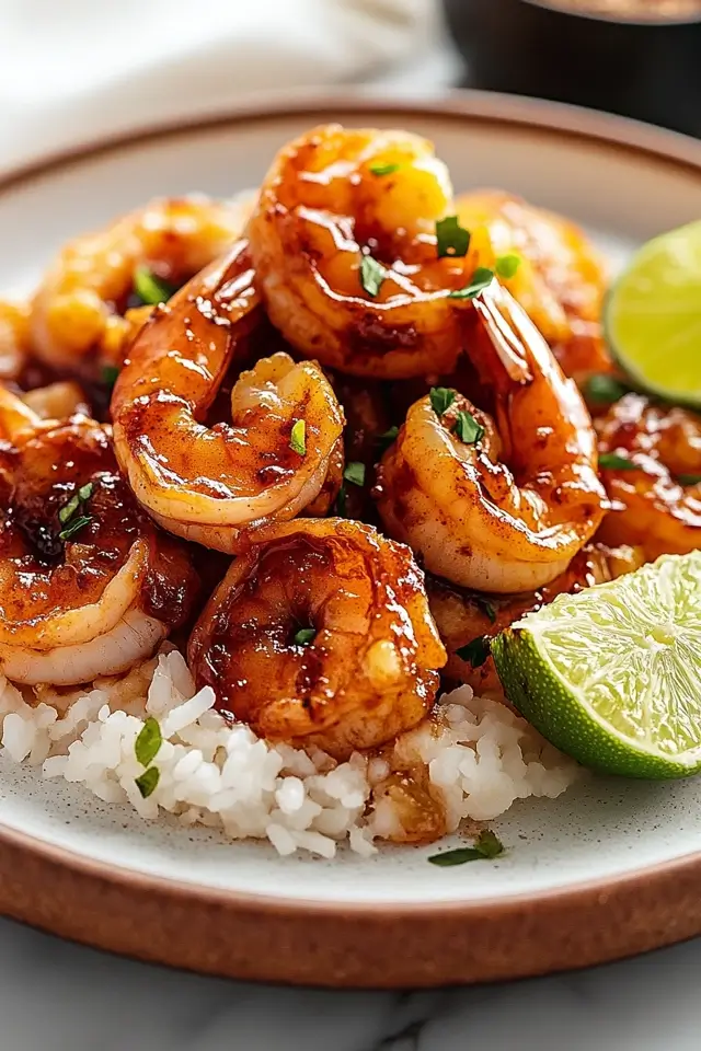 Honey Garlic Shrimp