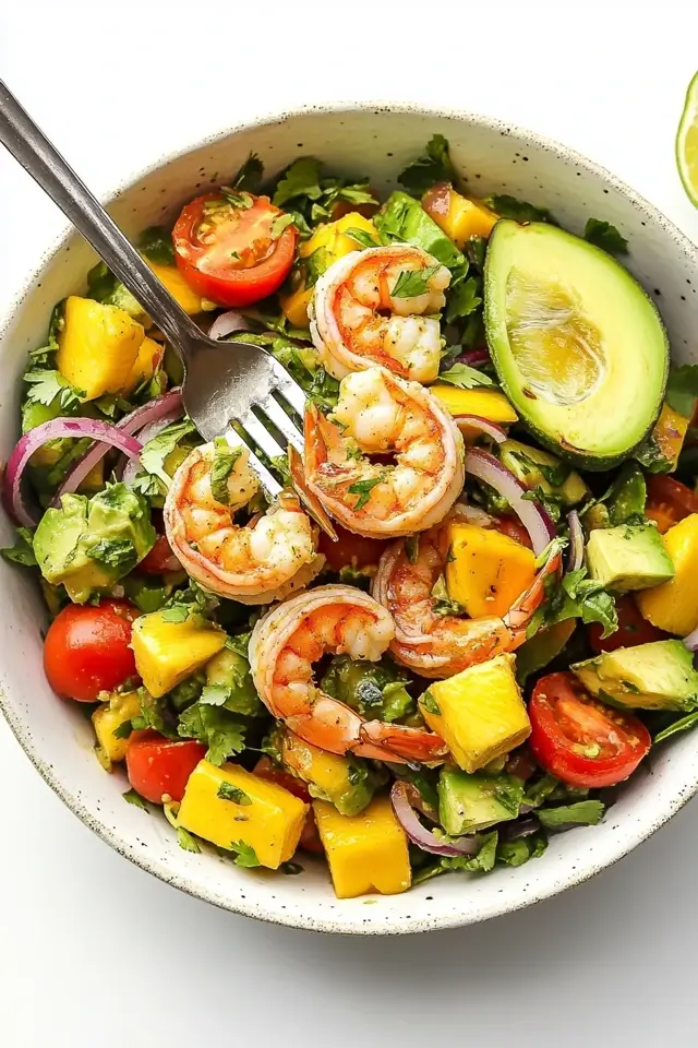 Shrimp Avocado Salad Recipe