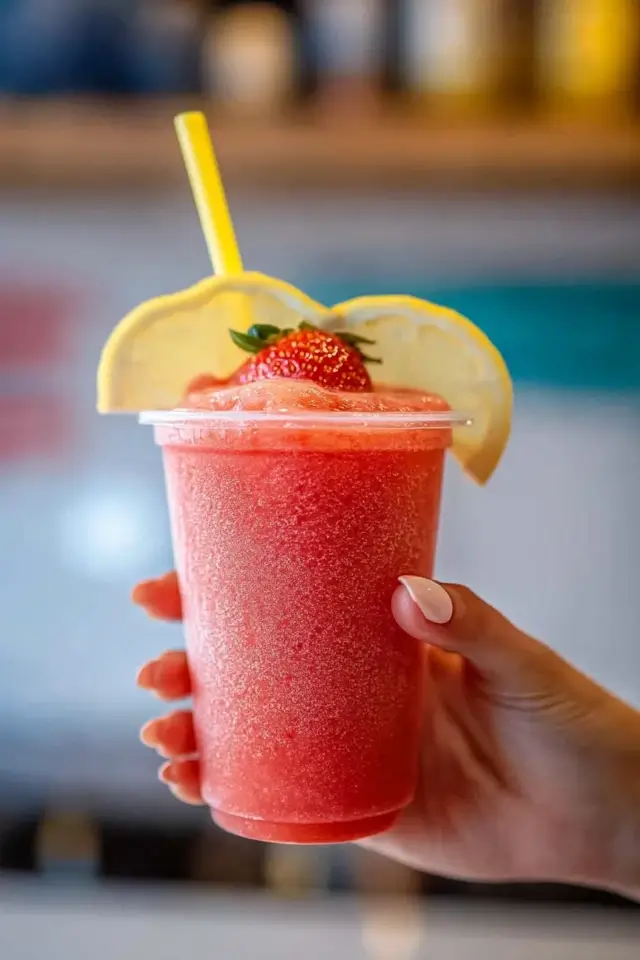 Frozen Strawberry Lemonade