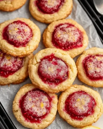 Lemon Raspberry Cookie