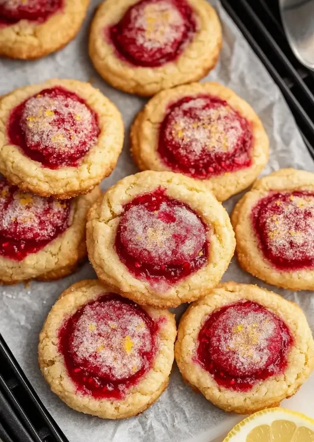 Lemon Raspberry Cookie