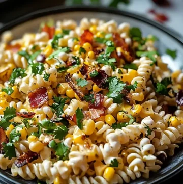 Mexican Street Corn Pasta Salad