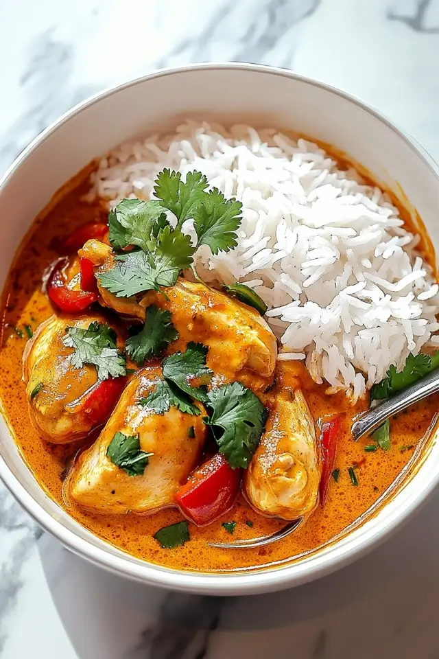 Coconut Curry Chicken Recipe