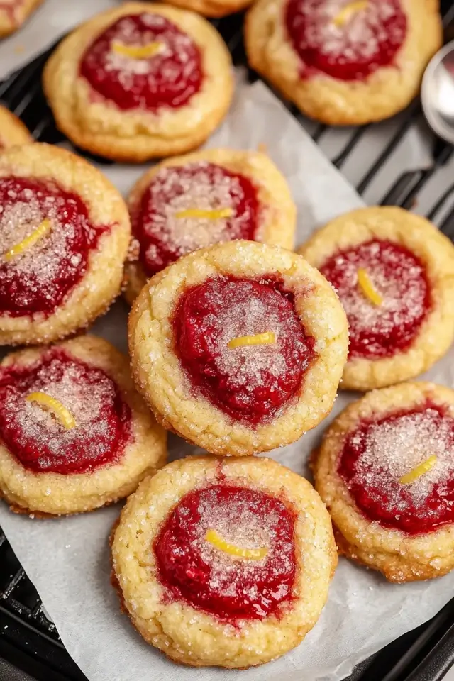 Lemon Raspberry Cookie