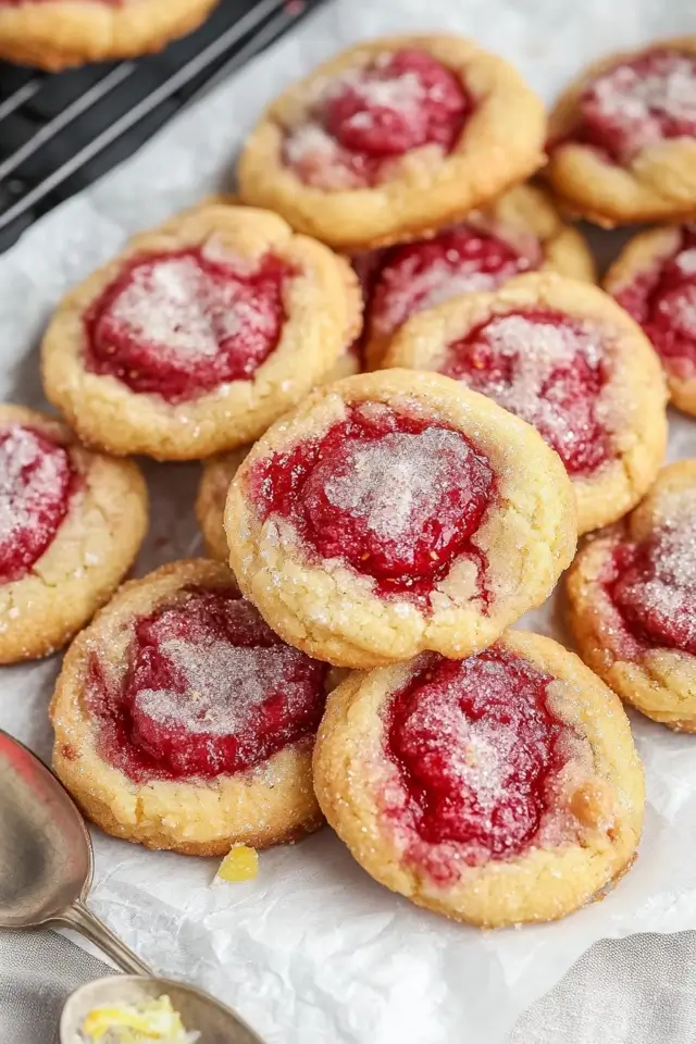 Lemon Raspberry Cookie