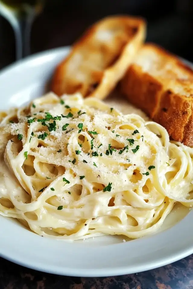 Fettuccine Alfredo