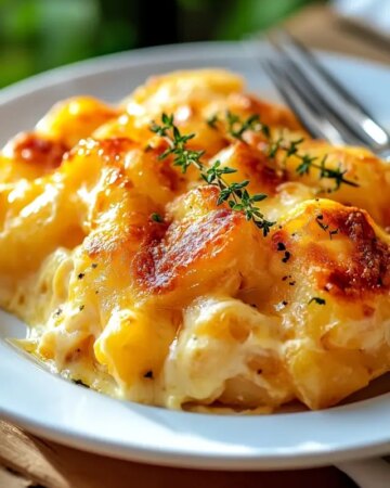 Cheesy Scalloped Potatoes