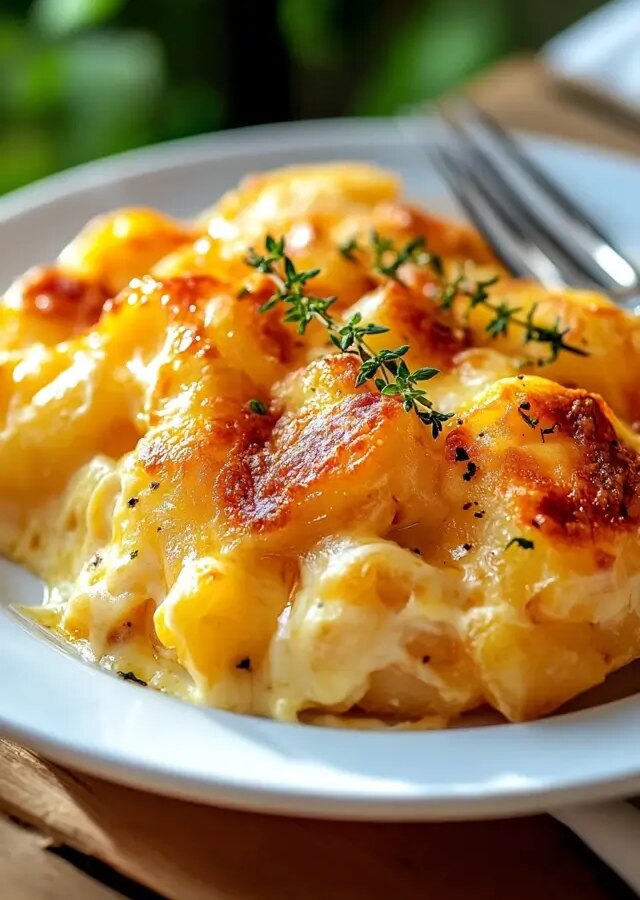 Cheesy Scalloped Potatoes