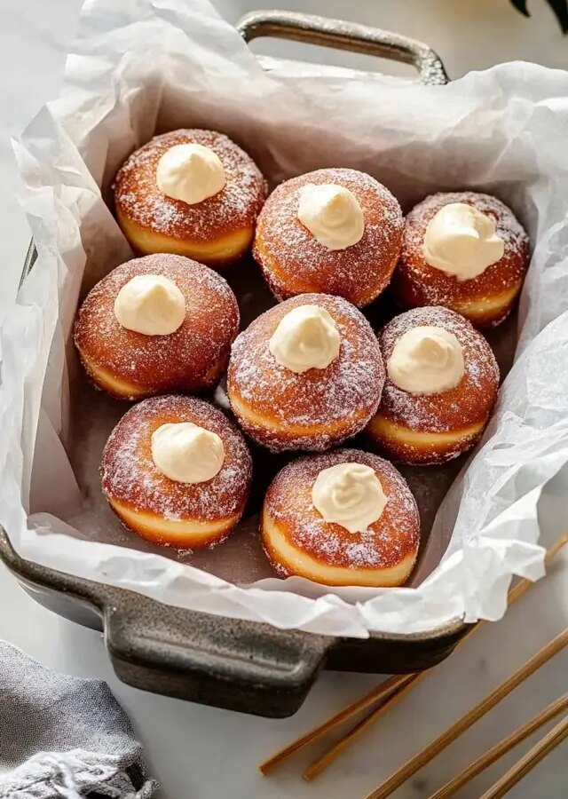 Pumpkin Spice Cheesecake Doughnuts